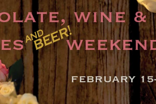 Valentine's Weekend at Americana: Chocolate, Wine, Roses & Beer!