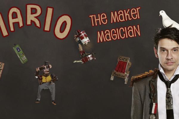 Mario The Maker Magician Logo