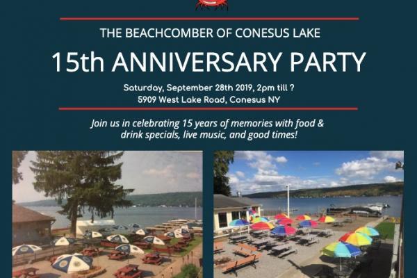 The Beachcomber's 15th Anniversary Party