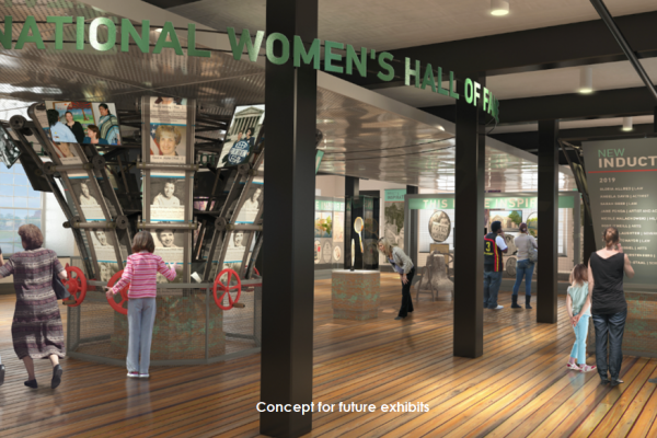 concept - National Women's Hall of Fame new location