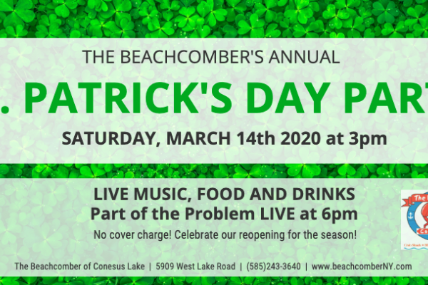 St. Patrick's Day Party at the Beachcomber