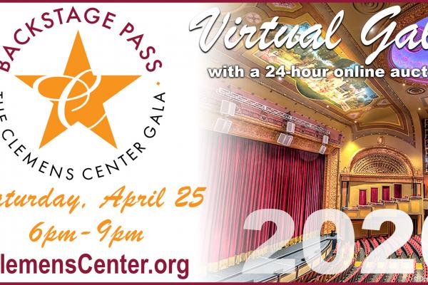 Backstage Pass: The Clemens Center Gala image