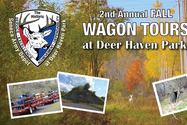 Fall Wagon Tour through The Historic Seneca Army Depot at Deer Haven Park