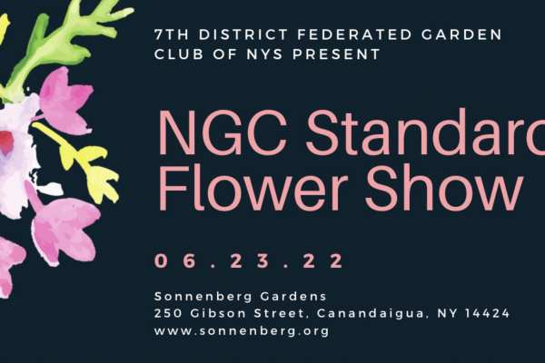 Come enjoy an afternoon at the flower show walking through design and horticulture exhibits.